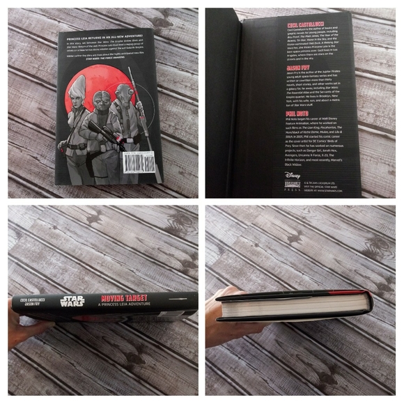 ❄4/$20 NEW Star Wars Moving Target Hardback Book - Picture 2 of 8